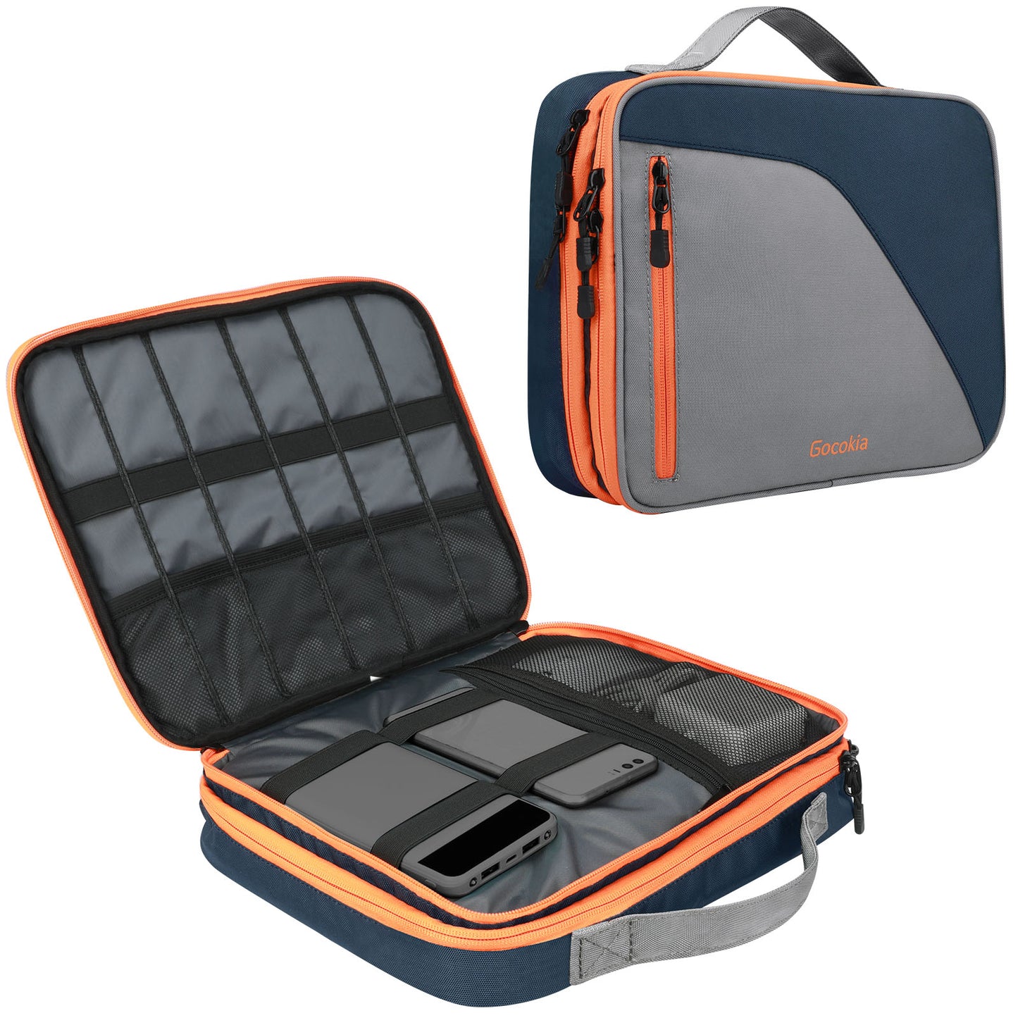 11.6 Inch Double Layer Cable Storage Bag