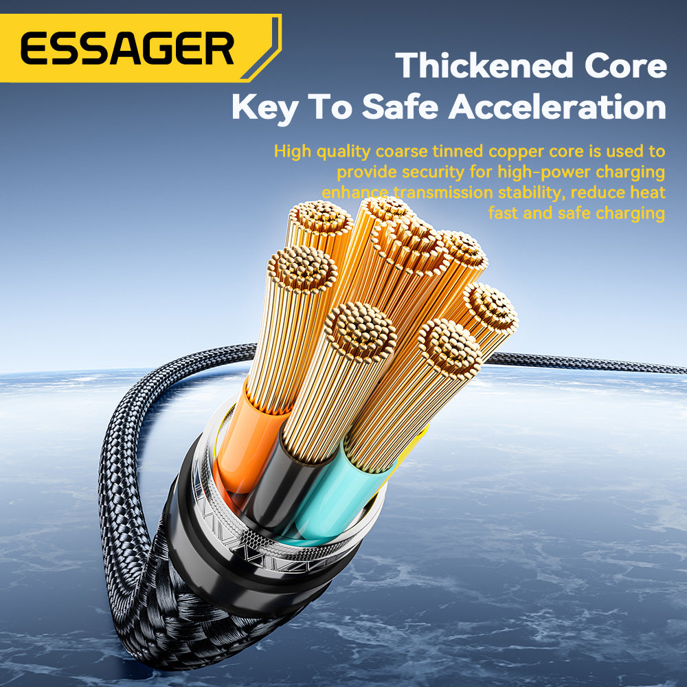 Essager 240W USB Type C To USB C Cable