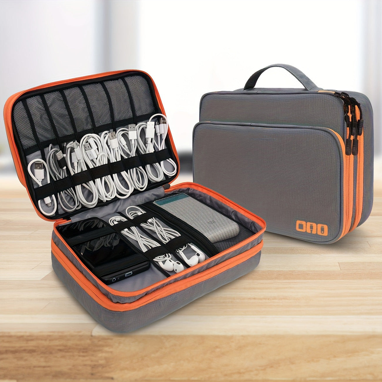Multi Layer Cable Storage Bag
