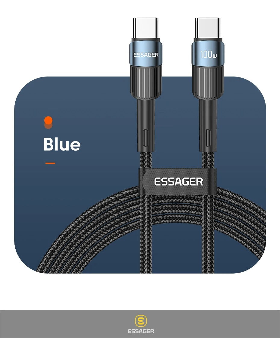 Essager 100W USB Type C To USB C Cable