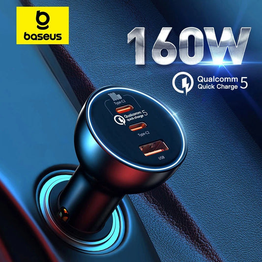 Baseus 160W Car Charger