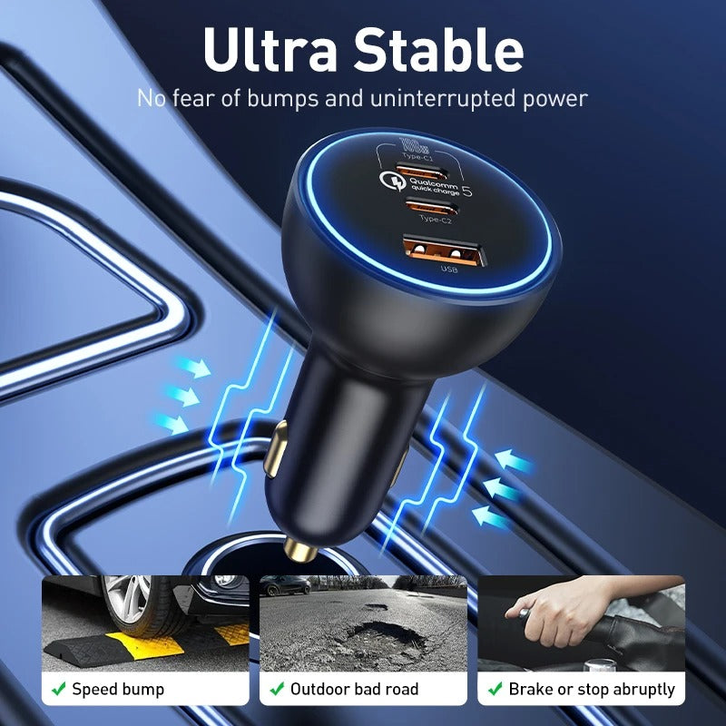 Baseus 160W Car Charger