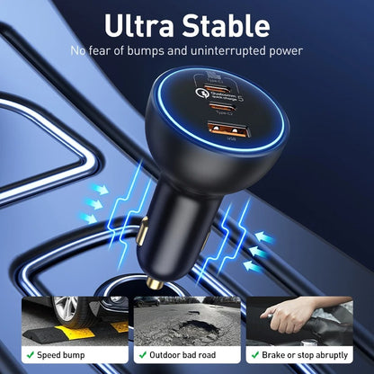 Baseus 160W Car Charger