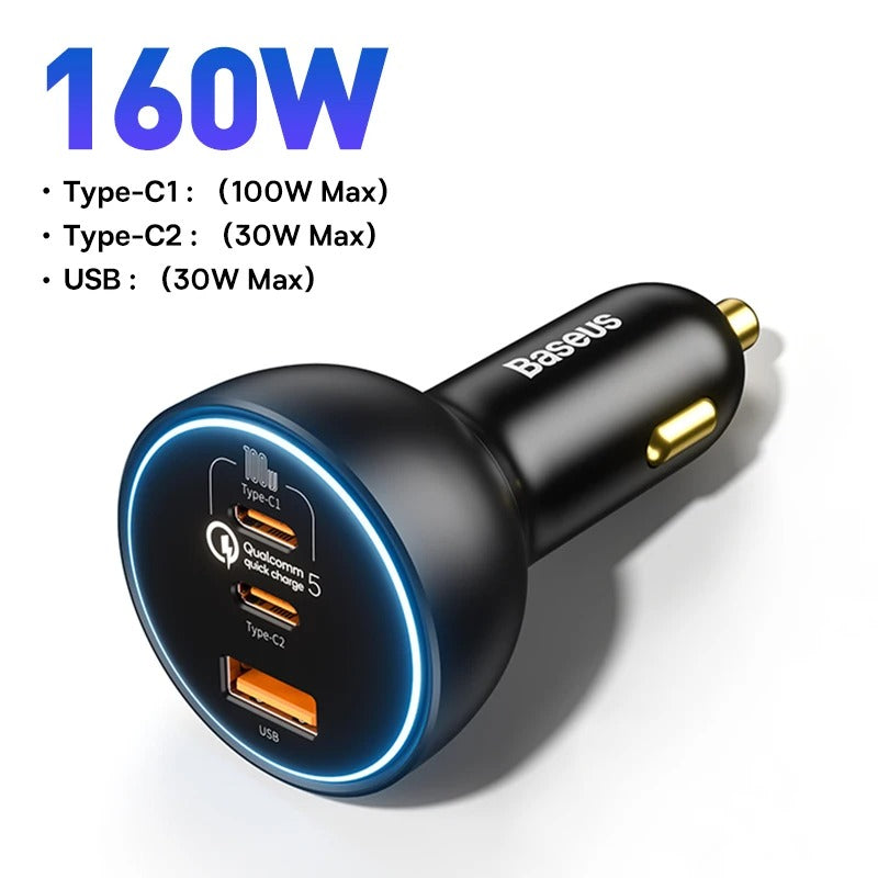 Baseus 160W Car Charger